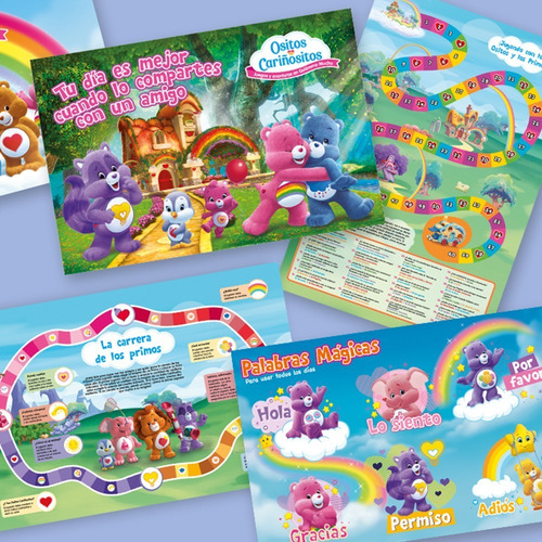 Imagen 7 de 8 de Mega Juego Ositos Cariñositos Navidad Regalo Chicos Libro
