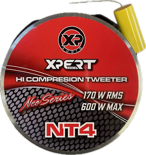 Tweeter Expert Nt4 Pieza Imán De Neodimio 4 Ohms 170 W Rms