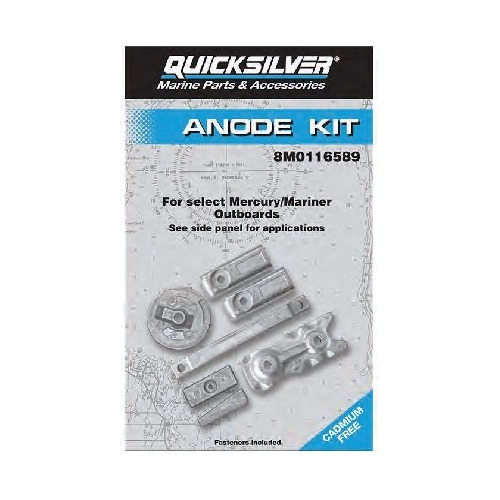 Kit De Anodos Para Motor Fuera De Borda Mercury Verado