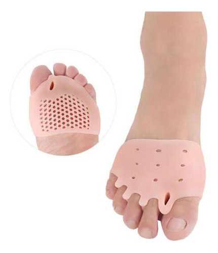 1 Par De Caucho Hallux Valgus Juanetes Corrector Martillo