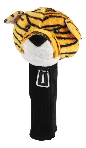 Funda Para Cabeza De Putter, Tela De Felpa, Diseño De Tigre