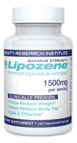 Obesity Research | Lipozene Diet Pills | 1500mg | 120 Caps