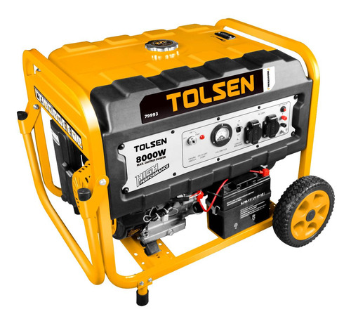 Generador Tolsen Monofásico 220v 7.5kw 460cc