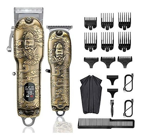 Resuxi Mens Pelo Clippers Y Trimmers Set ,profesional 7t7vp