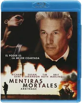 Comprar Mentiras Mortales | Blu Ray Richard Gere Película Nuevo