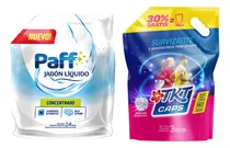 Comprar Combo Jabón Liquido 2,4 Lts Y Suavizante Antibacterial 3 Lts