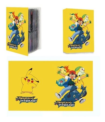 Album Para 240 Cartas Pokemon