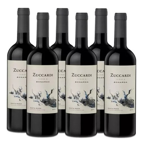 Zuccardi vino serie a bonarda caja de 6 unidades
