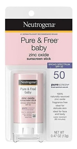 Protetor Solar Neutrogena Pure & Free Baby Spf 60  Importado