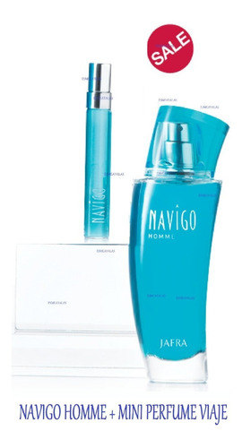 Jafra Navigo Homme Original+ Mini Perfume Viaje Envio Gratis