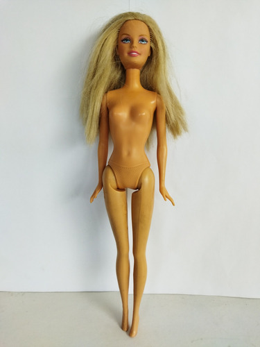 Barbie Flexible Rubio Claro Cabello Lacio A La Cintura 1999 (Usado)