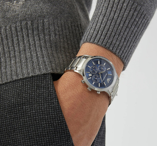 N Reloj Ar2448 Original Pulsera Emporio For Hombre