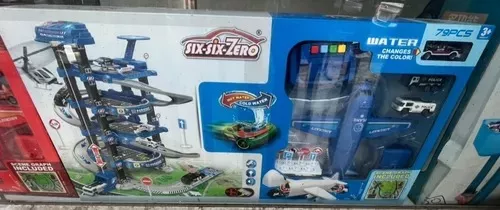 Pista De Carrinho Infantil Speedster Helicóptero Double Park - R$ 210,81