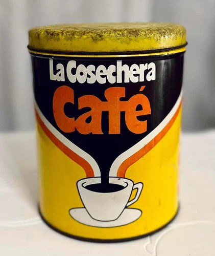 Lata Antigua De Café