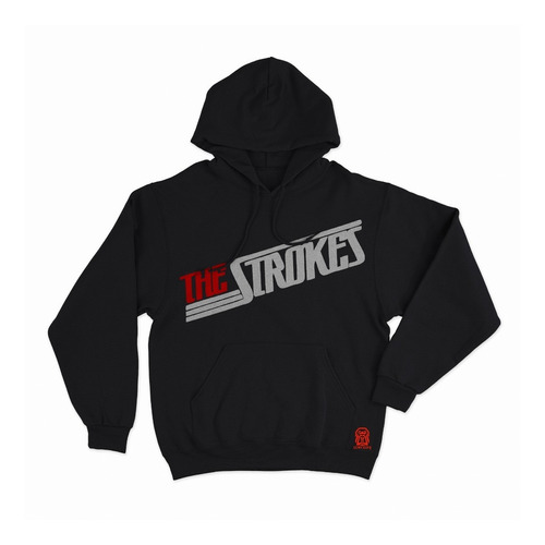 Polera Con Capucha Motivo The Strokes 00016