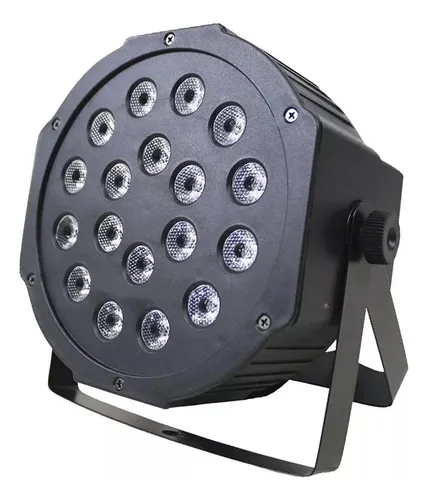 Luz De Discoteca De 18 Led Multicolor Ritmica P-18