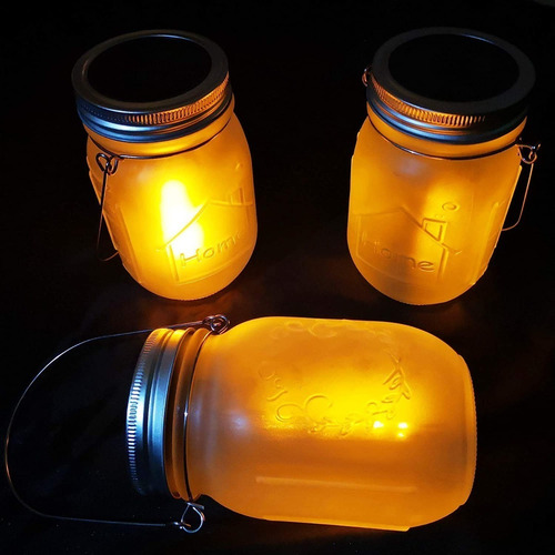 Lámparas Solares En Forma De Linterna Colgantes 8 Pack