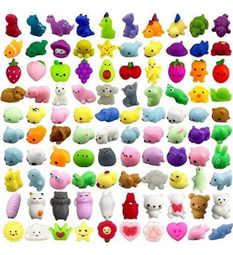 Anditoy 100 Pcs Mochi Squishy Toys Kawaii Squishies Bf9fa