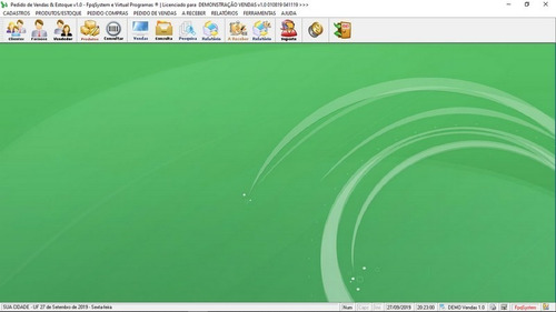 Programa Controle De Estoque, Vendas E Contas A Receber V1.0
