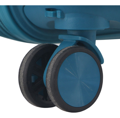 Valija Wilson 20'' Carry On Cabina Pp Rueda Extraible Azul Petróleo Lisa