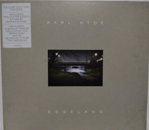 Karl Hyde  Edgeland Cd + Dvd Made In Eu La Cueva Musical