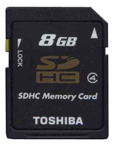 Tarjeta De Memoria Sd Toshiba 8gb Para Holter Ecg Dr-200