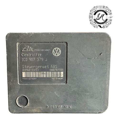 Modulo Abs Jetta Audi Seat 2002 1j0 614 117 F, 1c0 907 379 J (Usado)