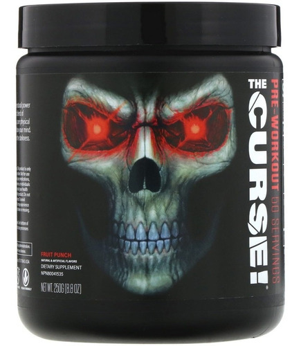 Pre Entreno Cobra Labs The Curse 50 Sercicio Los Sabor Sabor Fruit Punch