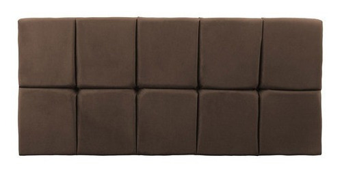 Cabeceira Painel Nina Cama Box Queen 1,60 Suede Cores Cor Suede Marrom