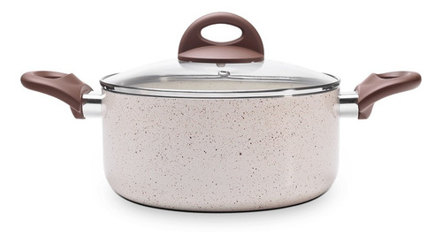 Jogo De Panelas 8 Peças Ceramic Life Cookie Brinox Cor Sem Cor
