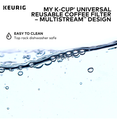 Filtro Reutilizable Para Cafetera Keurig Multistream Gris