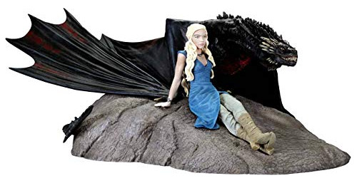 Juego De Tronos: Daenerys Y Drogon Estatua.