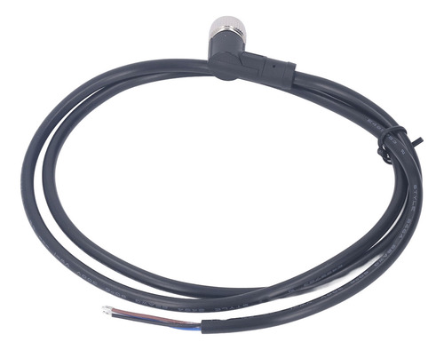 Cable Eléctrico M12, Enchufe De Aviación De 4 Pines En Ángul
