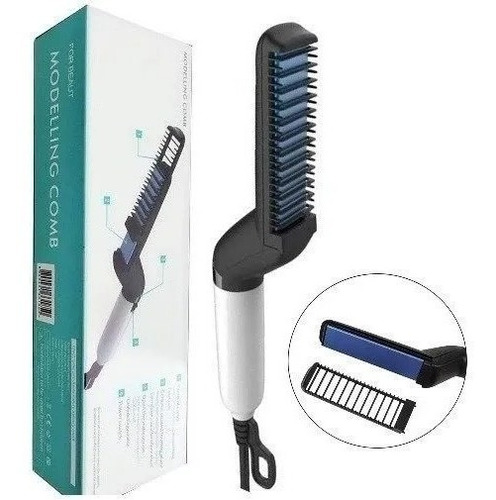Alisador Barba Cabelo Masculino Modelador Elétrico Chapinha