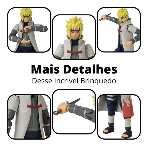 Boneco Anime Heroes - Naruto Shippuden: Namikaze Minato Bandai