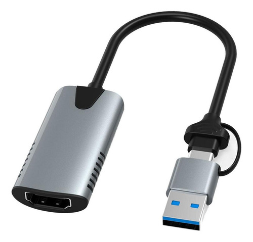 Wpd Placa De Captura De Vídeo Hdmi Para Usb/tipo C, Placa