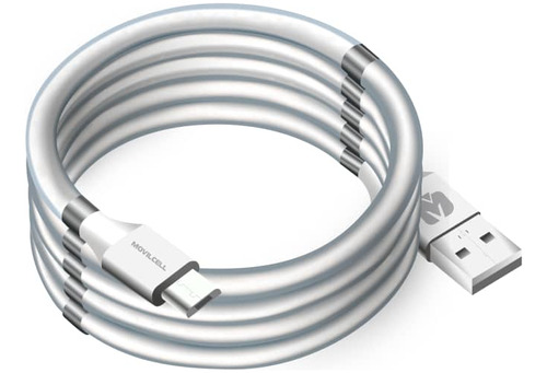 Cable De Datos Mv430 Para Micro Usb 2.4a 100 Cm