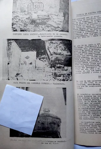 Quema De Iglesias Junio 1955 Investigación Zanchi Peron (Usado)