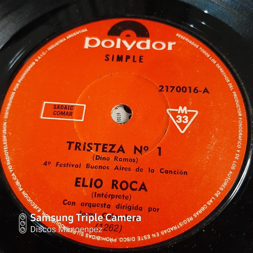 Simple Elio Roca Polydor 1262 C2