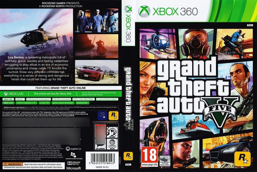 Grand Theft Auto V Formato Rgh (xbox 360)