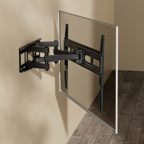 Soporte De Pared Acteck Sp484 Articulado Pantallas 37 - 80 Color Negro