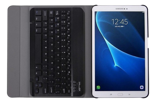 Capa Teclado Com Luz Para Galaxy Tab 10.1 2016 T580 T585