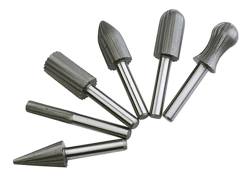 6pieces Rotary Burr Set Talla De Madera Tallar Archivo Rasp