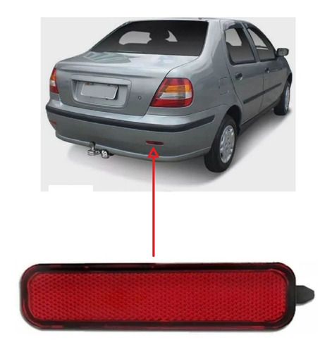 Antiniebla Ojo Gato Fiat Siena 2001 2002 2003 2004 2005 Der