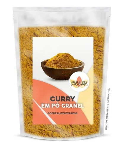 Curry Em Pó - 1 Kg Importado + Promoção + Envio Imediato