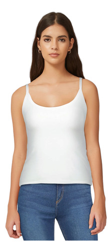 Musculosa Bretel Fino 3 Blanco