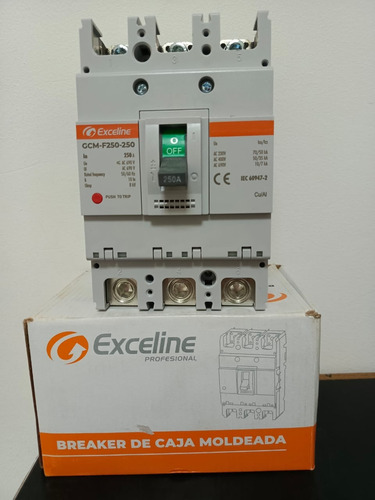 Breaker 250 Amp Marca Exceline