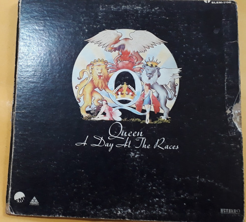 Queen, Day At The Races, Lp. Funda Doble, Insert,con Detalle