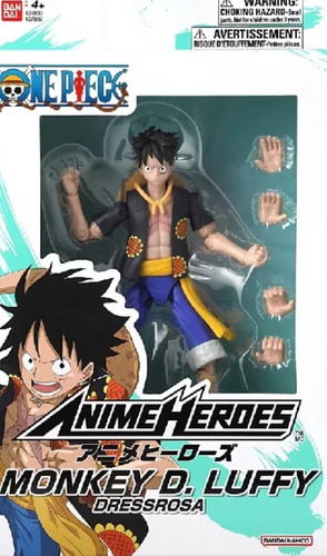 Monkey D. Luffy Dressrosa Anime Heroes