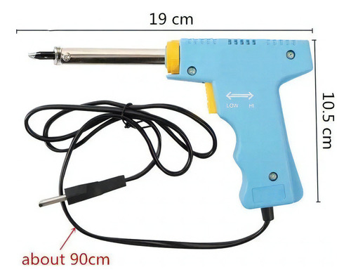 Soldador Estaño Tipo Pistola 30 - 100w Doble Temperatura